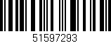 Código de barras (EAN, GTIN, SKU, ISBN): '51597293'
