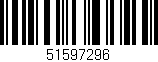 Código de barras (EAN, GTIN, SKU, ISBN): '51597296'