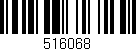Código de barras (EAN, GTIN, SKU, ISBN): '516068'