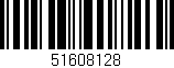Código de barras (EAN, GTIN, SKU, ISBN): '51608128'