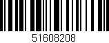 Código de barras (EAN, GTIN, SKU, ISBN): '51608208'
