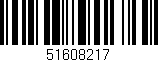 Código de barras (EAN, GTIN, SKU, ISBN): '51608217'