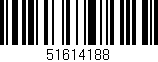 Código de barras (EAN, GTIN, SKU, ISBN): '51614188'