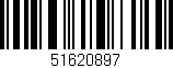 Código de barras (EAN, GTIN, SKU, ISBN): '51620897'