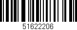 Código de barras (EAN, GTIN, SKU, ISBN): '51622206'