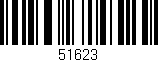 Código de barras (EAN, GTIN, SKU, ISBN): '51623'
