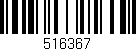 Código de barras (EAN, GTIN, SKU, ISBN): '516367'