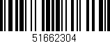 Código de barras (EAN, GTIN, SKU, ISBN): '51662304'