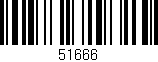 Código de barras (EAN, GTIN, SKU, ISBN): '51666'