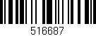 Código de barras (EAN, GTIN, SKU, ISBN): '516687'