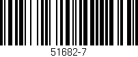 Código de barras (EAN, GTIN, SKU, ISBN): '51682-7'