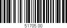 Código de barras (EAN, GTIN, SKU, ISBN): '51705.00'