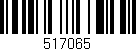 Código de barras (EAN, GTIN, SKU, ISBN): '517065'