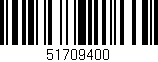 Código de barras (EAN, GTIN, SKU, ISBN): '51709400'