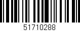 Código de barras (EAN, GTIN, SKU, ISBN): '51710288'