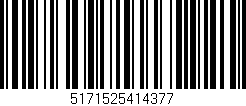 Código de barras (EAN, GTIN, SKU, ISBN): '5171525414377'
