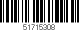 Código de barras (EAN, GTIN, SKU, ISBN): '51715308'