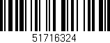 Código de barras (EAN, GTIN, SKU, ISBN): '51716324'