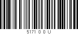 Código de barras (EAN, GTIN, SKU, ISBN): '5171_0_0_U'