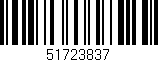 Código de barras (EAN, GTIN, SKU, ISBN): '51723837'