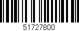 Código de barras (EAN, GTIN, SKU, ISBN): '51727800'