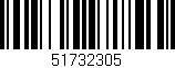 Código de barras (EAN, GTIN, SKU, ISBN): '51732305'