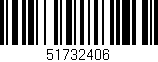 Código de barras (EAN, GTIN, SKU, ISBN): '51732406'