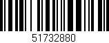 Código de barras (EAN, GTIN, SKU, ISBN): '51732880'