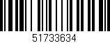Código de barras (EAN, GTIN, SKU, ISBN): '51733634'