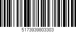 Código de barras (EAN, GTIN, SKU, ISBN): '5173939803303'