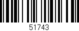 Código de barras (EAN, GTIN, SKU, ISBN): '51743'
