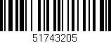Código de barras (EAN, GTIN, SKU, ISBN): '51743205'