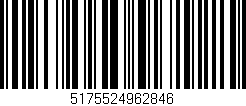 Código de barras (EAN, GTIN, SKU, ISBN): '5175524962846'