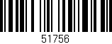Código de barras (EAN, GTIN, SKU, ISBN): '51756'