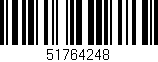 Código de barras (EAN, GTIN, SKU, ISBN): '51764248'