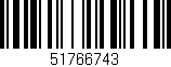 Código de barras (EAN, GTIN, SKU, ISBN): '51766743'