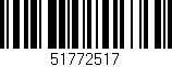 Código de barras (EAN, GTIN, SKU, ISBN): '51772517'