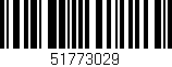 Código de barras (EAN, GTIN, SKU, ISBN): '51773029'