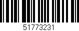 Código de barras (EAN, GTIN, SKU, ISBN): '51773231'