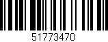 Código de barras (EAN, GTIN, SKU, ISBN): '51773470'