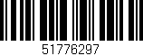 Código de barras (EAN, GTIN, SKU, ISBN): '51776297'