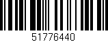 Código de barras (EAN, GTIN, SKU, ISBN): '51776440'