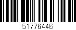 Código de barras (EAN, GTIN, SKU, ISBN): '51776446'
