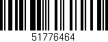 Código de barras (EAN, GTIN, SKU, ISBN): '51776464'