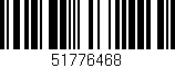 Código de barras (EAN, GTIN, SKU, ISBN): '51776468'