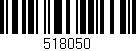 Código de barras (EAN, GTIN, SKU, ISBN): '518050'