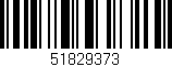 Código de barras (EAN, GTIN, SKU, ISBN): '51829373'