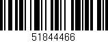 Código de barras (EAN, GTIN, SKU, ISBN): '51844466'