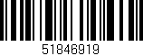 Código de barras (EAN, GTIN, SKU, ISBN): '51846919'