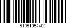 Código de barras (EAN, GTIN, SKU, ISBN): '51851354408'